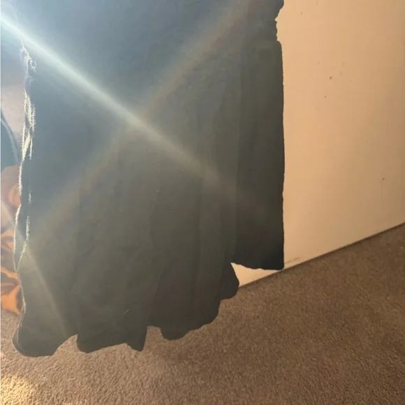 Free people Black smocked Bodice Sleeveless Textured ROMPER - Picture 5 of 5